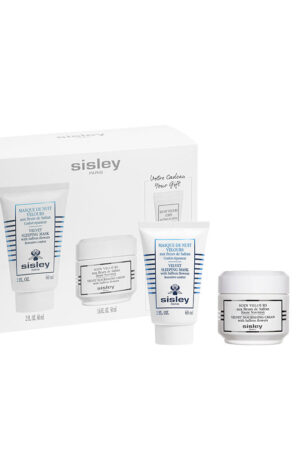 Sisley SOIN VELOURS AUX FLEURS SAFRAN LOT 3 pcs