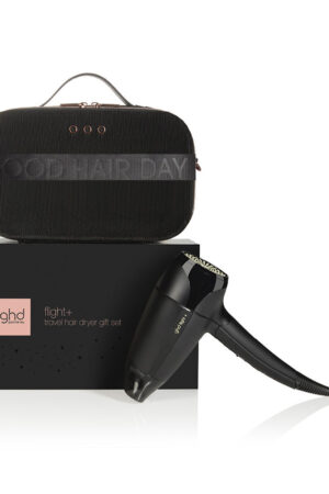ghd flight+gift set 2-unit travel dryer