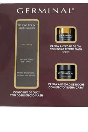 Germinal RADIANCE IMMEDIATE ACTION EYE CONTOUR LOT 3 pcs