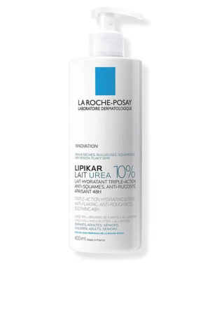 La roche posay LIPIKAR UREA 10% triple action moisturizer soothing anti-itch and anti-recurrence 400 ml