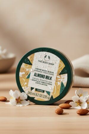 The body shop ALMOND MILK cream body scrub 250 ml