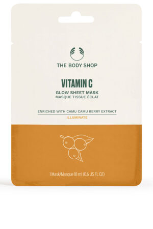 The body shop VITAMIN C glow sheet mask 18 ml