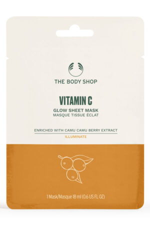 The body shop VITAMIN C glow sheet mask 18 ml