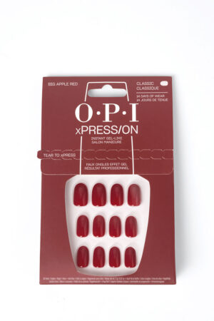OPI xPRESS/ON Artificial Nails Iconic Shades #Big Apple Red 30 u