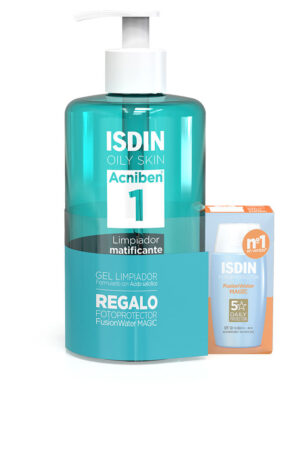 Isdin ACNIBEN MATTIFIING CLEANSER CASE 2 pcs