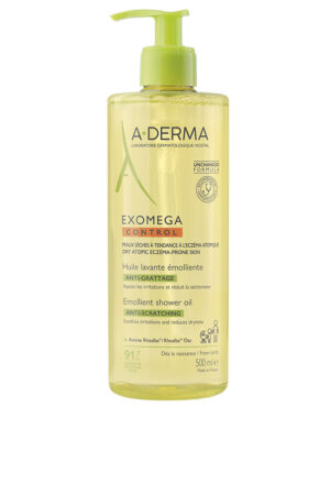 A-derma EXOMEGA CONTROL emollient shower oil “RRP €11.90” 500 ml