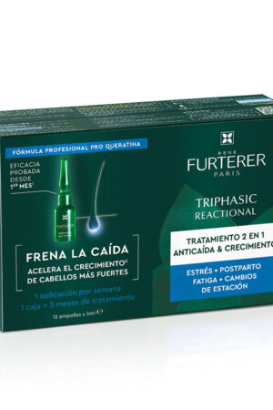 Rene furterer TRIPHASIC REACCIONAL anti-hair loss ritual ampoules 12 x 5 ml