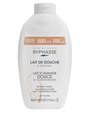 Byphasse CARESSE shower cream sweet almond milk 600 ml