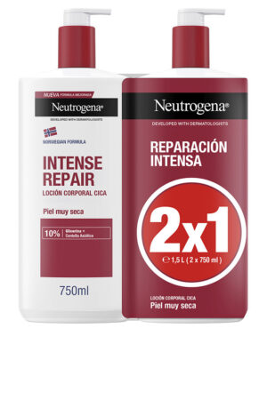 Neutrogena INTENSE REPAIR lotion for very dry skin pack 2 x 750 ml