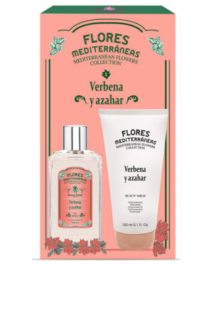 Alvarez gomez MEDITERRANEAN FLOWERS VERBENA AND ORANGE BLOSSOM CASE 2 pcs