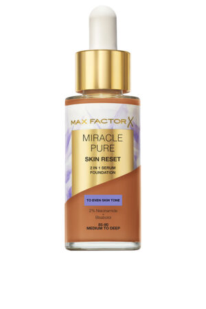 Max factor MIRACLE PURE serum with color #85 - 90-Medium to Deep 30 ml