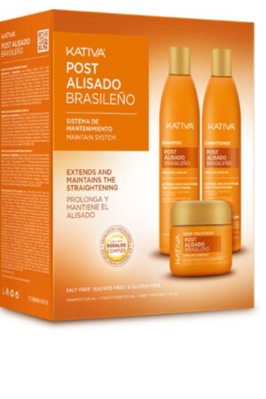 KATIVA PROFESIONAL POST ALISADO BRASILEÑO LOTE 3 pz