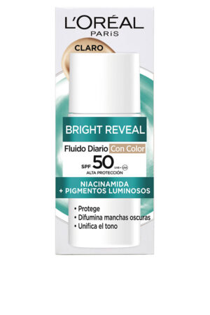 L'orÉal paris BRIGHT REVEAL NIACINAMIDE daily fluid SPF50 #clear 50 ml