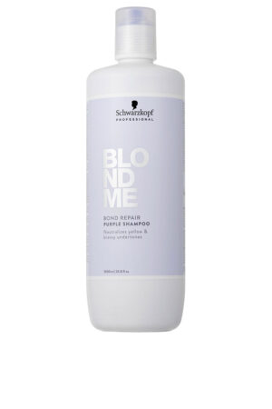 Schwarzkopf BLONDME BOND REPAIR purple shampoo 1000 ml