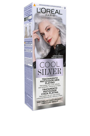 L'orÉal paris COOL SILVER platinum gray toning treatment #Pearl White 1 u