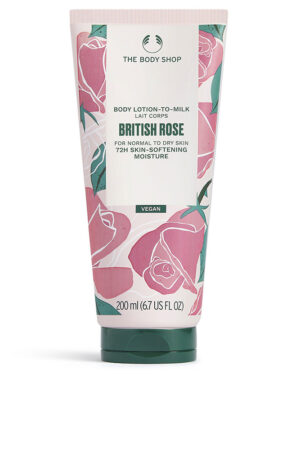 The body shop BRITISH ROSE body lotion 200 ml
