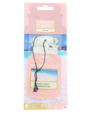 Yankee candle CAR JAR PAPER car air freshener #Pink Sands 1 unit