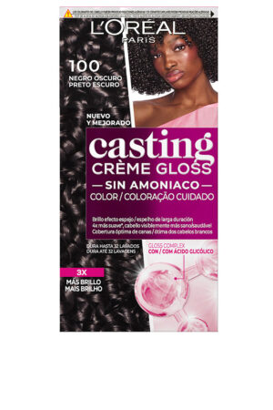 L'orÉal paris CASTING CREME GLOSS #100-Dark Black 180 ml