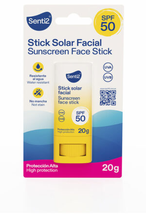 Senti2 SOLAR STICK facial SPF50 20 gr