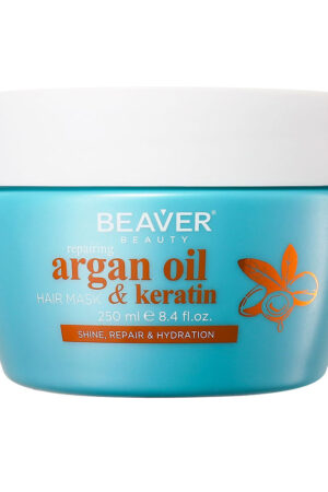 Beaver ARGAN OIL & KERATIN repairing mask 250 ml