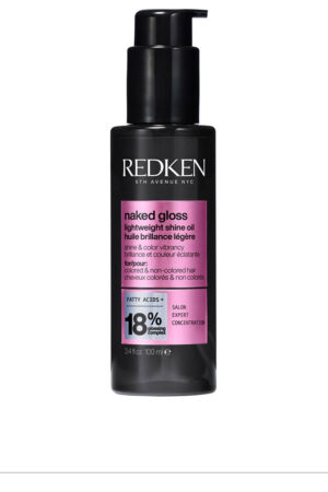 Redken NAKED GLOSS ultra-light oil with a mirror-like shine and thermal protection 100 ml