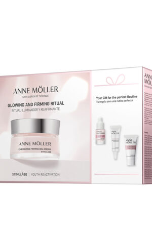 Anne mÖller STIMULÂGE RITUAL ILUMINADOR Y REAFIRMANTE GEL CREMA ESTUCHE 4 pz
