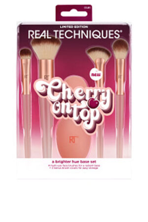 Real techniques CHERRY ON TOP A BRIGHTER HUE BASE CASE 6 pcs
