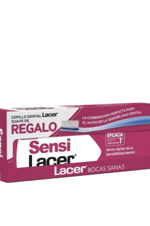 SENSILACER toothpaste + Soft brush 2 units