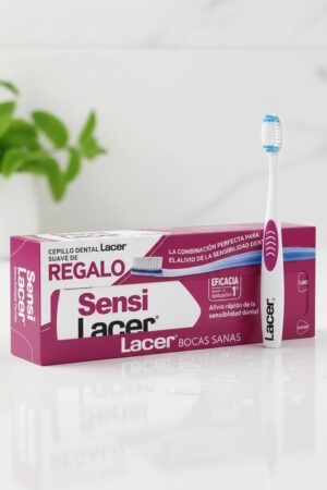 SENSILACER toothpaste + Soft brush 2 units