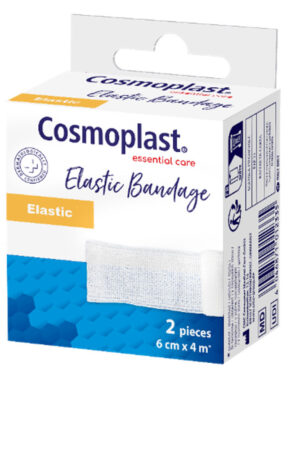 COSMOPLAST elastic bandage 6x4 cm 2 units
