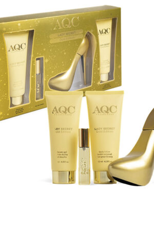 Aqc fragrances LADY SECRET GOLD EDITION CASE 4 pcs