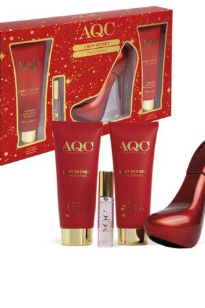 Aqc fragrances LADY SECRET RED EDITION CASE 4 pcs