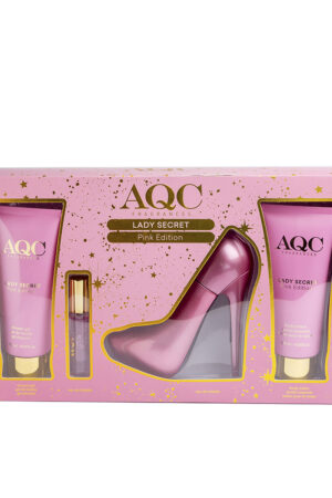Aqc fragrances LADY SECRET PINK EDITION CASE 4 pcs