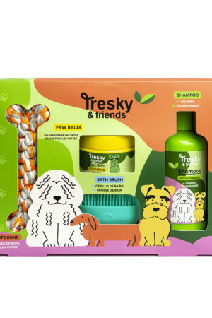 Tresky & friends PET CLEANING CASE 4 pcs
