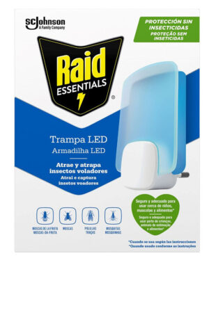 Raid LED Insect Trap Light without Insecticide Device + Refill