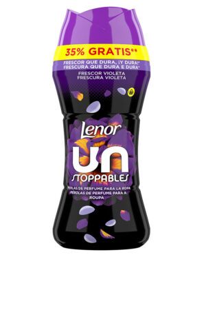 Lenor UNSTOPPABLES fabric softener pearls violet freshness 270 g