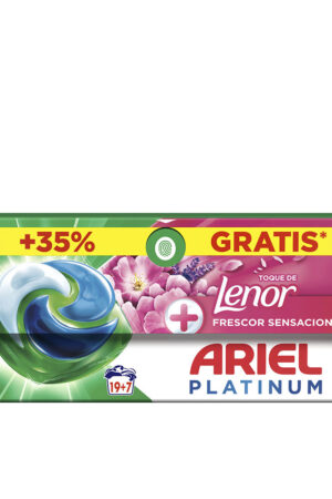 ARIEL PLATINUM SENSATIONS 3-in-1 detergent 26 capsules