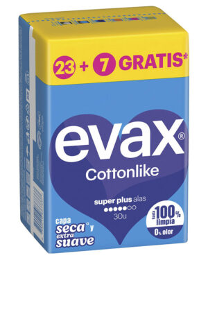 EVAX COTTONLIKE super plus wings pads 30 units