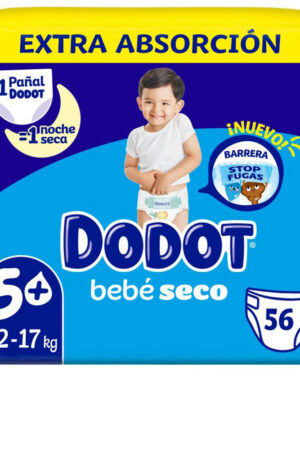 DODOT EXTRA STAGES size 5 diapers 12-17 kg 56 units