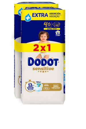 DODOT SENSITIVE EXTRA size 4 diapers 10-15 kg 96 units