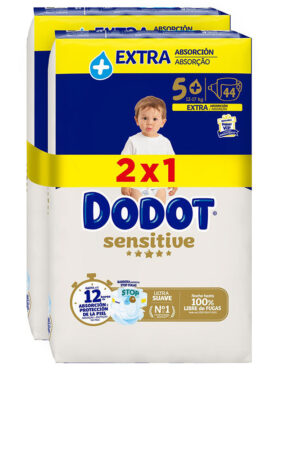 DODOT SENSITIVE EXTRA size 5 diapers 12-17 kg 88 units