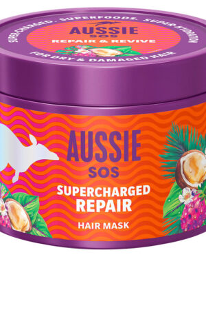 AUSSIE SOS SUPERCHARGED REPAIR hair mask 500 ml