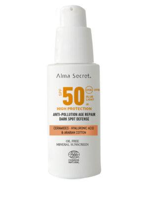 Alma secret HIGH PROTECTION facial cream SPF50 #gold 50 ml