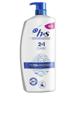 Head & shoulders H&S Classic 2-in-1 anti-dandruff shampoo and conditioner 1000 ml dispenser