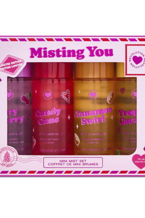 I HEART REVOLUTION MISTING YOU BODY MIST CASE 4 pcs