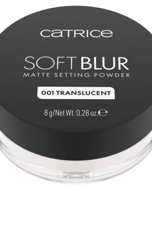 SOFT BLUR mattifying setting powder #001-Translucent 8 gr