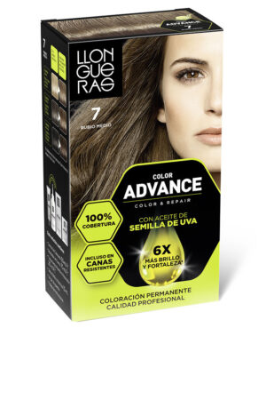 COLOR ADVANCE #7-rubio medio 1 u
