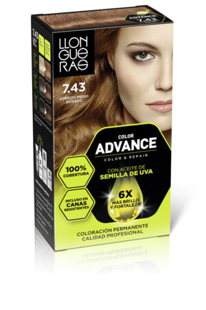 COLOR ADVANCE #7,43-cobrizo medio dorado 1 u