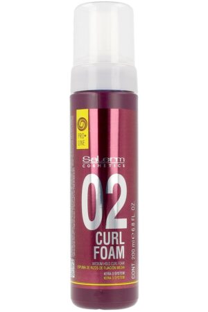 Salerm CURL MOUSSE 04 medium hold curl foam 200 ml