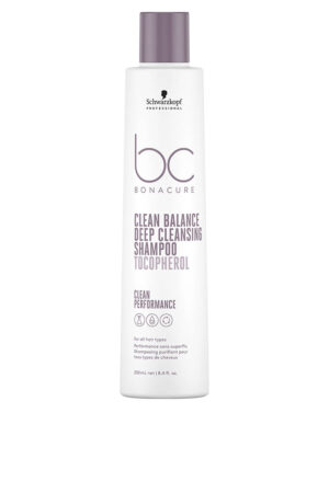 Schwarzkopf BC CLEAN BALANCE deep cleansing shampoo 250 ml